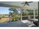 Relaxing deck overlooking peaceful marsh views at 1999 N Creek Dr, Mount Pleasant, SC 29466