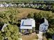 Aerial view of a house in a neighborhood near a marsh at 1999 N Creek Dr, Mount Pleasant, SC 29466