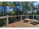 Spacious deck overlooking peaceful wooded landscape at 1999 N Creek Dr, Mount Pleasant, SC 29466