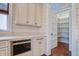 Kitchen with built-in microwave and walk-in pantry at 1999 N Creek Dr, Mount Pleasant, SC 29466