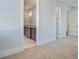 Hallway with carpet and access to bathroom and bedrooms at 1999 N Creek Dr, Mount Pleasant, SC 29466