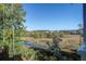 Scenic marsh view from a home's elevated deck at 1999 N Creek Dr, Mount Pleasant, SC 29466