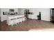 Modern kitchen with granite countertops and island at 728 Ladywood Dr, Summerville, SC 29486