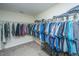 Large walk-in closet with ample hanging space and shelving at 551 Rosings Dr, Summerville, SC 29486