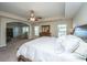 Spacious main bedroom with ample natural light and room for a sitting area at 551 Rosings Dr, Summerville, SC 29486