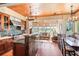Modern kitchen with stainless steel appliances and breakfast bar at 4239 Tom Point Rd, Hollywood, SC 29449