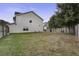 Large backyard with a wooden fence at 174 Education Blvd, Ladson, SC 29456