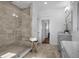 Spa-like bathroom with a large walk-in shower and modern fixtures at 2312 Bucktail Ct, Mount Pleasant, SC 29466
