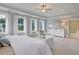 Serene bedroom with sitting area and private access to bathroom at 125 Grange Cir, Summerville, SC 29486