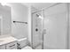 Updated bathroom with a walk-in shower and single vanity at 364 Wappoo Trace Ln, Summerville, SC 29486