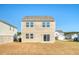 Large backyard with grassy area and privacy fence at 487 Pender Woods Dr, Summerville, SC 29486