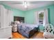 Serene bedroom with hardwood floors and a full bed at 2503 S Hwy 17A, Summerville, SC 29483