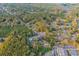 Wide aerial view of a suburban neighborhood with tree coverage at 2503 S Hwy 17A, Summerville, SC 29483