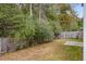 Private backyard with wooden fence and open space at 165 Stoney Creek Way, Moncks Corner, SC 29461