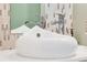 Close-up of a modern white vessel sink and chrome faucet at 318 Simmons Ave, Summerville, SC 29483
