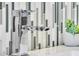 Modern bathroom sink with chrome faucet and contemporary tile backsplash at 318 Simmons Ave, Summerville, SC 29483