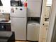 Stackable washer and dryer in the kitchen area at 265 Sea Cloud Cir, Edisto Island, SC 29438