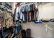 Well-organized walk-in closet offering substantial storage at 417 Crystal Oaks Ln, Moncks Corner, SC 29461
