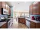 Modern kitchen with stainless steel appliances and ample cabinetry at 417 Crystal Oaks Ln, Moncks Corner, SC 29461