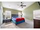 Spacious bedroom with vaulted ceilings and plenty of natural light at 417 Crystal Oaks Ln, Moncks Corner, SC 29461