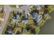 Aerial view showing home, pool, and large backyard at 417 Crystal Oaks Ln, Moncks Corner, SC 29461