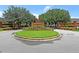 Attractive community entrance with brick columns and landscaping at 2460 Deer Ridge Ln # 1, North Charleston, SC 29406