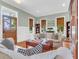 Bright living room with hardwood floors, neutral furniture, and a wood coffee table at 805 Tupelo Bay Dr, Mount Pleasant, SC 29464