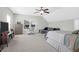 Spacious bedroom with carpeted floor, large window, and built-in workspace at 794 Hunt Club Run, Charleston, SC 29414