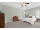 Bright bedroom with carpeted floor, large windows and plenty of space at 794 Hunt Club Run, Charleston, SC 29414