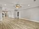 Bright and airy living room, hardwood floors, open concept at 4566 Durant Ave, North Charleston, SC 29405