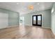 Spacious bonus room with access to a deck overlooking water at 1008 Mariners Cay Dr, Folly Beach, SC 29439