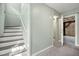 Basement with open stairway at 1008 Mariners Cay Dr, Folly Beach, SC 29439