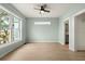 Spacious bedroom with light walls and hardwood floors at 1008 Mariners Cay Dr, Folly Beach, SC 29439