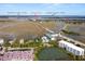 Aerial view showing home's location near Charleston at 1008 Mariners Cay Dr, Folly Beach, SC 29439