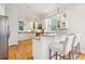 Modern kitchen with granite counters and stainless steel appliances at 5250 Timber Race Crse, Hollywood, SC 29449