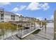 Private dock access with marsh views at 93 Mariners Cay Drive, Folly Beach, SC 29439