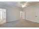 Spacious bedroom with neutral decor and carpet at 106 Aviary Ct, Summerville, SC 29483