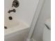Clean bathroom with white tub and fixtures at 106 Aviary Ct, Summerville, SC 29483