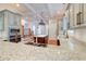 Spacious kitchen with granite countertops, stainless steel appliances, and an island at 106 Aviary Ct, Summerville, SC 29483