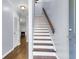 Interior view of a staircase leading to the second floor at 2757 Jobee Dr # 1106, Charleston, SC 29414