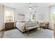 Bright bedroom with king-size bed and stylish decor at 510 Eagleview Dr, Moncks Corner, SC 29461