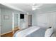 Bedroom with ensuite bathroom and ample closet space at 1665 A Marsh Harbor Ln, Mount Pleasant, SC 29464