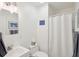 Clean bathroom with white vanity and shower at 1165 Village Creek Ln # 1, Mount Pleasant, SC 29464