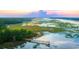 Aerial view of community with marsh views and private wooden dock at 3890 Summerton St, Mount Pleasant, SC 29466