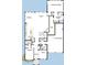 Open floor plan featuring a kitchen, dining, Gathering room, and 3-car garage at 1188 Reserve Ln, Awendaw, SC 29429
