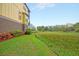 Landscaped backyard with marsh views at 204 Michigan Ave # D2, Folly Beach, SC 29439