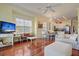Bright and airy living room with hardwood floors and ample natural light at 204 Michigan Ave # D2, Folly Beach, SC 29439