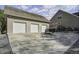 Three-car garage with ample parking space and attached workshop at 443 Lazy Hill Rd, Moncks Corner, SC 29461
