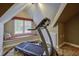 Home gym with treadmill and window seat at 443 Lazy Hill Rd, Moncks Corner, SC 29461