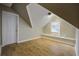 Spacious bedroom with hardwood floors and a large window at 443 Lazy Hill Rd, Moncks Corner, SC 29461
